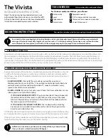 Preview for 2 page of Futureguard Vivista Installation Instructions