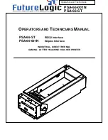 Preview for 1 page of FutureLogic PSA-66-001N Operator'S Manual