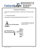 Preview for 14 page of FutureLogic PSA-66-001N Operator'S Manual