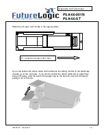 Preview for 15 page of FutureLogic PSA-66-001N Operator'S Manual