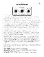 Preview for 19 page of FutureRetro XS semi-modlar analog synthesizer Operation ManAl