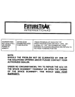 Preview for 19 page of FutureTrak Space scanner User Manual