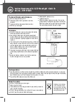 Предварительный просмотр 4 страницы FUXON Calvi II Instruction Manual