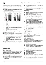 Preview for 46 page of FUXTEC 4260586998856 Original Operating Instructions