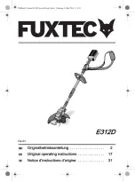 FUXTEC E312D Original Operating Instructions preview