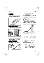 Предварительный просмотр 27 страницы FUXTEC E312D Original Operating Instructions