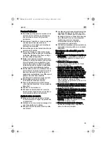 Preview for 29 page of FUXTEC E435C Operating Instructions Manual