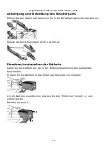 Предварительный просмотр 14 страницы FUXTEC EA460 Manual