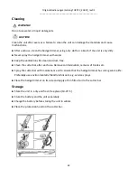 Preview for 42 page of FUXTEC EA920 Operating Instructions Manual