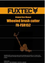 FUXTEC FX-FSR152 Original User Manual preview