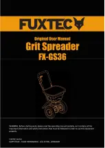 FUXTEC FX-GS36 Original User Manual preview