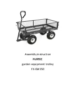 FUXTEC FX-GW350 Assembly Instruction Manual preview