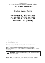 Предварительный просмотр 12 страницы FUXTEC FX-RTP350 Original Manual