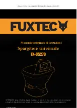 FUXTEC FX-US270 Manual предпросмотр