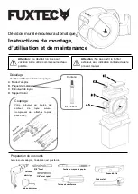 Preview for 8 page of FUXTEC FX-WSA20 Installation, Use And Maintenance Manual