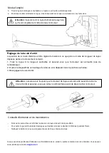 Preview for 10 page of FUXTEC FX-WSA20 Installation, Use And Maintenance Manual