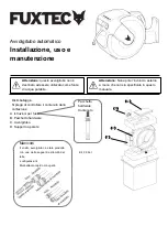 Preview for 11 page of FUXTEC FX-WSA20 Installation, Use And Maintenance Manual