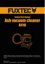 FUXTEC K416 User Manual preview