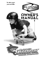 Preview for 1 page of Fuzion Land Shark Owner'S Manual