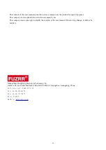 Preview for 20 page of FUZRR ES3001 Manual