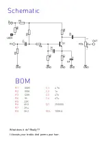 Предварительный просмотр 2 страницы FuzzDog Brian May Treble Boost Manual