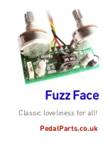 Preview for 1 page of FuzzDog Fuzz Face Quick Start Manual