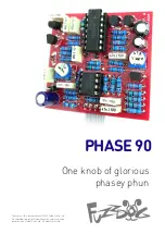 FuzzDog PHASE 90 Quick Start Manual preview