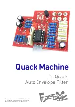 Preview for 1 page of FuzzDog Quack Machine Quick Start Manual