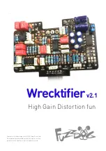 FuzzDog Wrecktifier Manual preview