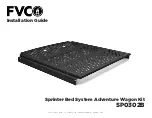 FVC Sprinter Bed System Adventure Wagon Kit Installation Manual preview