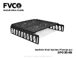 FVC Sprinter Bed System Flarespace Installation Manual предпросмотр