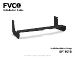 FVC Sprinter Rear Step Installation Manual предпросмотр