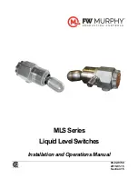 FW Murphy MLS Series Installation And Operation Manual preview