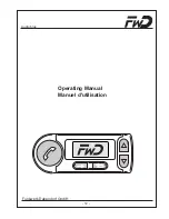 Preview for 51 page of FWD Audio blue Installation Instructions & Operating Manual