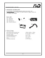 Preview for 71 page of FWD Audio blue Installation Instructions & Operating Manual