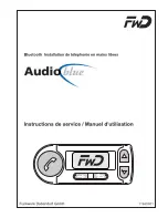 Preview for 77 page of FWD Audio blue Installation Instructions & Operating Manual