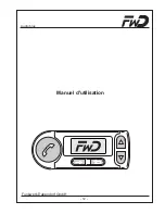 Preview for 89 page of FWD Audio blue Installation Instructions & Operating Manual