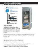 Preview for 2 page of FWE Air Supremacy Air Screen ASU-9 Installation Manual & Operating Instructions