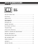 Preview for 3 page of FWE Air Supremacy Air Screen ASU-9 Installation Manual & Operating Instructions