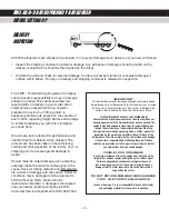 Preview for 4 page of FWE Air Supremacy Air Screen ASU-9 Installation Manual & Operating Instructions