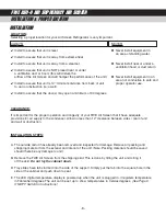 Preview for 6 page of FWE Air Supremacy Air Screen ASU-9 Installation Manual & Operating Instructions