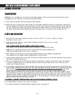 Preview for 10 page of FWE Air Supremacy Air Screen ASU-9 Installation Manual & Operating Instructions