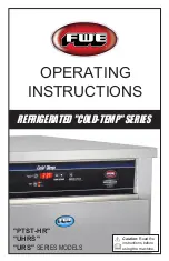 FWE COLD-TEMP UHRS-7-7 Operating Instructions Manual preview