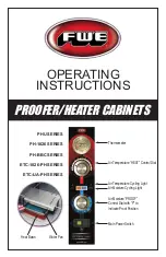 FWE ETC-1826-PH Series Operating Instructions Manual preview