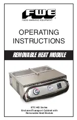 FWE ETC-HD Series Operating Instructions Manual preview