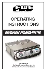 Preview for 1 page of FWE ETC-PH Series Operating Instructions Manual