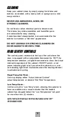 Preview for 5 page of FWE FOOD SENTRY BT Series Operating Instructions Manual