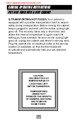 Предварительный просмотр 7 страницы FWE PST-16 Operating Instructions Manual