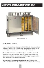 Preview for 2 page of FWE PTS-0709-135-B Operating Instructions Manual