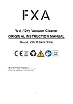 Предварительный просмотр 2 страницы FXA 501585733 Instruction Manual